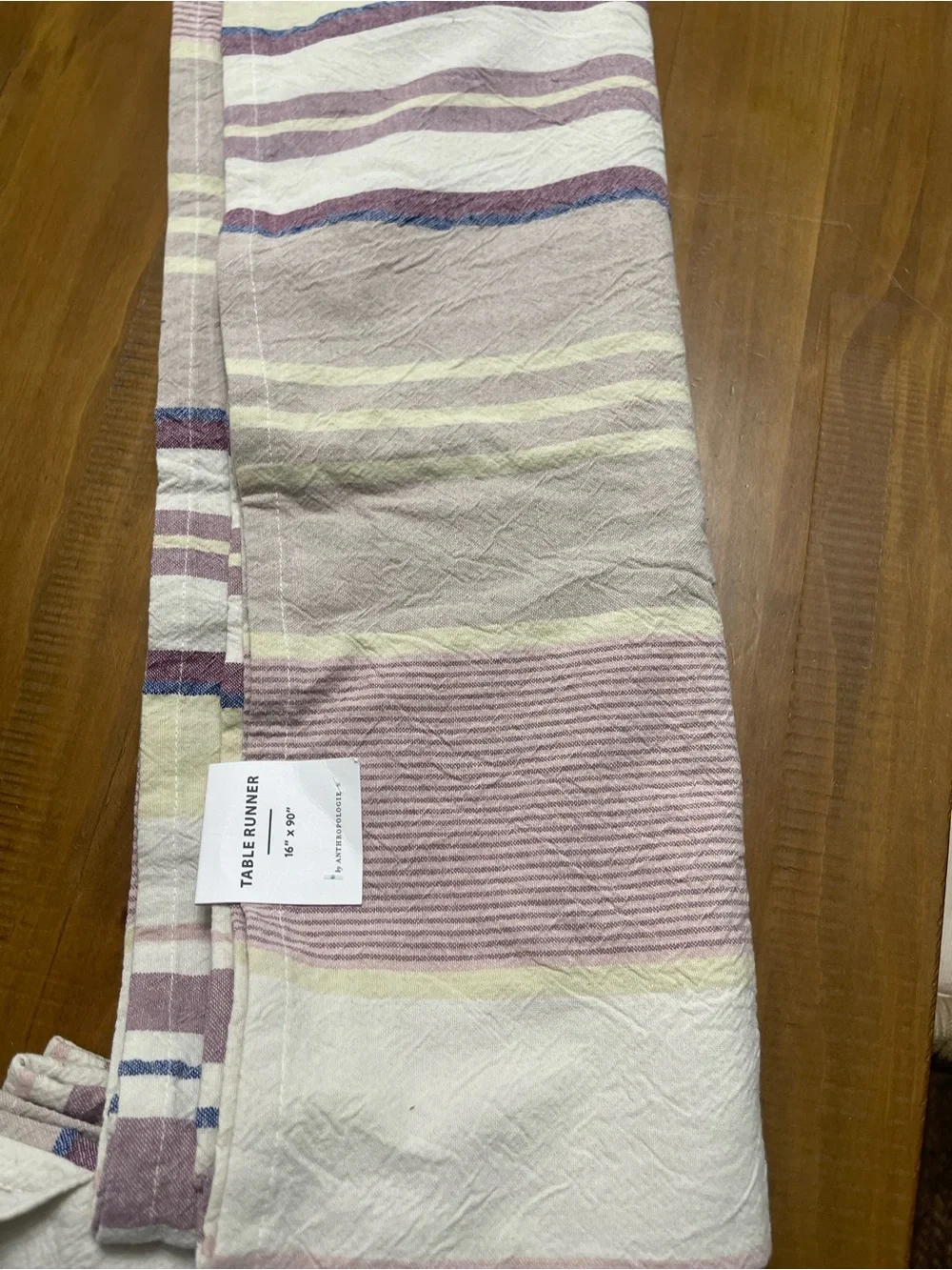 Anthropologie Rayas 100% cotton table napkins and a matching table runner - NWT
